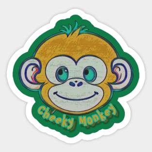 Cheeky Monkey Sticker